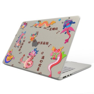 For MacBook 12 inch A1534 UV Printed Pattern Laptop Frosted Protective Case(DDC-1683)