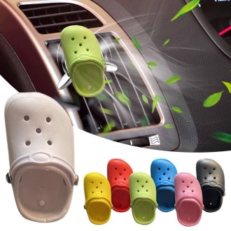 Cute Shoes Shape Car Air Vent Decoration Ornament Without  Aromatherapy(Random Color)