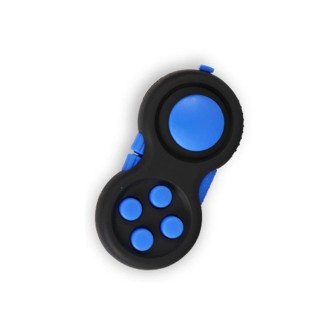 3 PCS Decompression Handle Toys Novelty Finger Sports Handle Toy, Colour: Black Blue (with Color Box Lanyard)