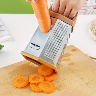 Multi-functional Six-side Stainless Steel Vegetable Chopper Cutting Tools