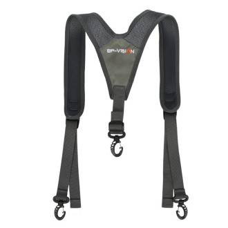 BP-VISION Outdoor Sports Backpack Shoulder Strap, Color: Grey