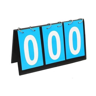 3 Digit Basketball Scoreboard Game Counting Flip Scoreboard Portable Marker