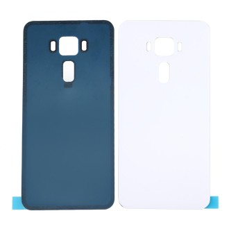 Glass Back Battery Cover for ASUS ZenFone 3 / ZE520KL 5.2 inch(White)