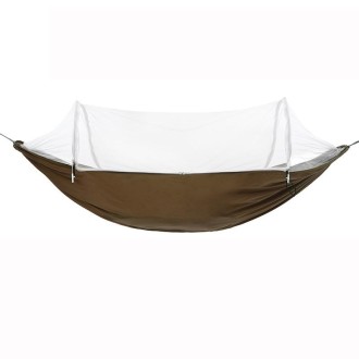 Outdoor Camping Anti-Mosquito Quick-Opening Hammock, Spec: Single (Camel Color)