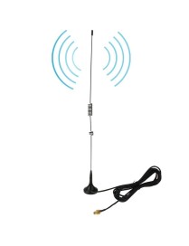 NAGOYA UT-106UV SMA Female Dual Band Magnetic Mobile Antenna for Walkie Talkie, Antenna Length: 37cm