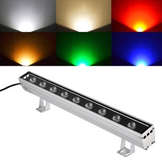 48W LED Embedded Buried Lamp IP65 Waterproof Rectangular Landscape Platform Stair Step Lamp(Yellow Light)