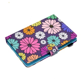 Painted Pattern TPU Horizontal Flip Leather Protective Case For Universal 7 inch(Daisy)