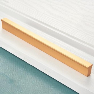 2 PCS 2778-320 Modern Simple Cabinet Door Handle Drawer Wardrobe Handle (Gold)