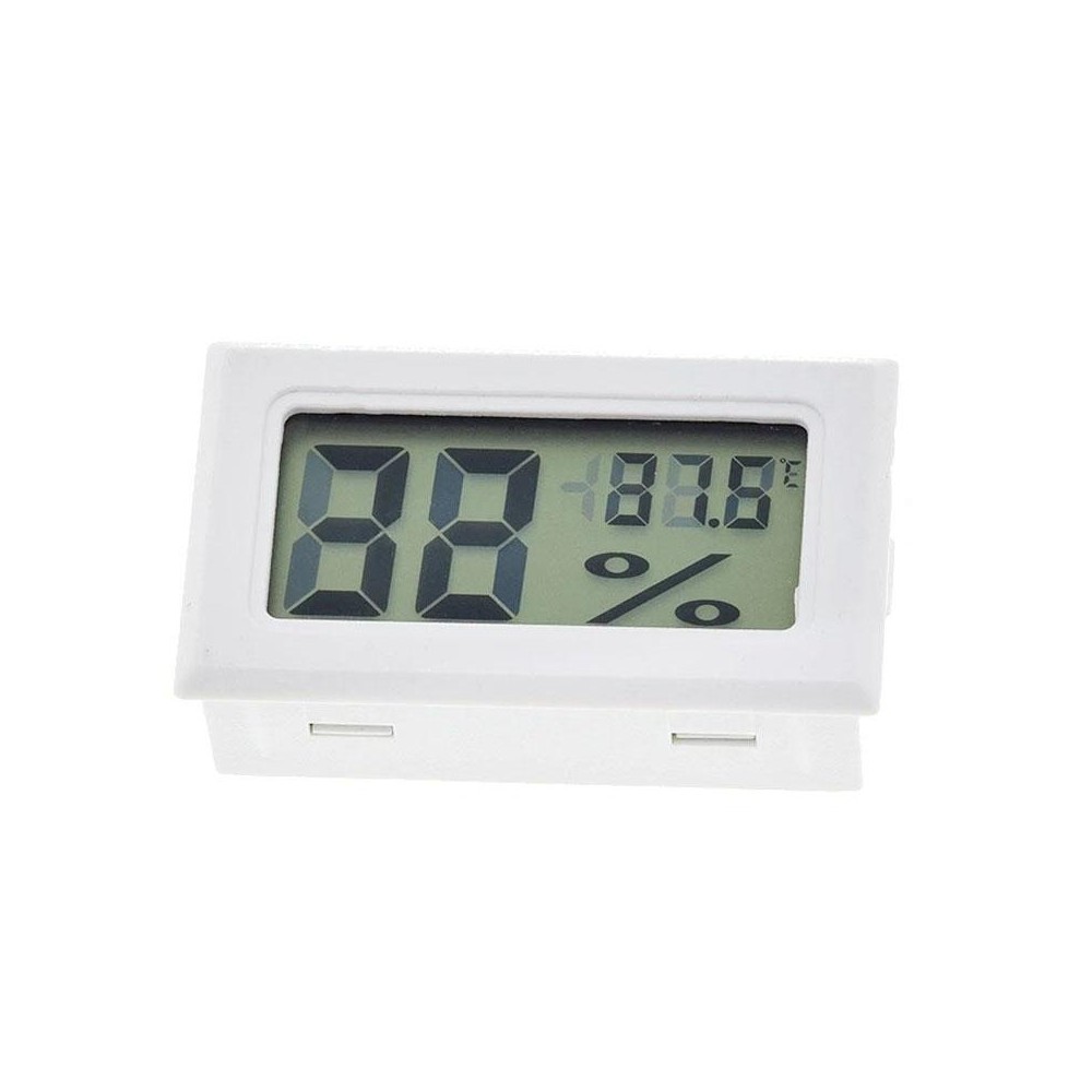 With Probe Digital Thermometer Hygrometer Electronic Temperature Detection Sensor, Model: FY-11 White