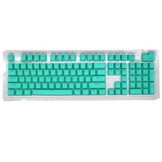 HXSJ P9 104 Keys PBT Color Mechanical Keyboard Keycaps(Mint Green)