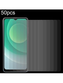 For Blackview Oscal C30 50pcs 0.26mm 9H 2.5D Tempered Glass Film