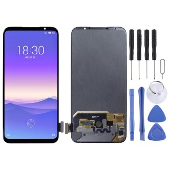 Original LCD Screen for Meizu 16S with Digitizer Full Assembly(Black)