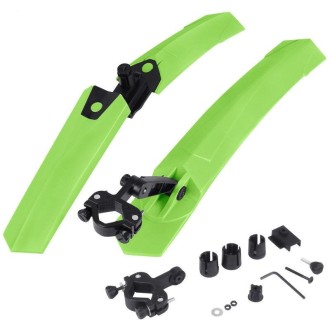 2632 Bicycle Quick Release Mudguards, Style: Ordinary (Green)