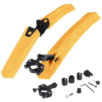 2632 Bicycle Quick Release Mudguards, Style: Ordinary (Yellow)