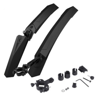 2632 Bicycle Quick Release Mudguards, Style: Ordinary (Black)