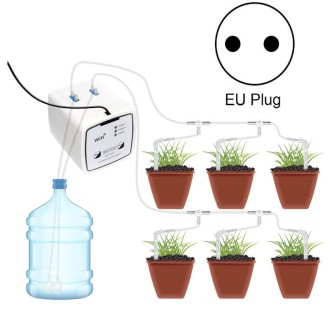 WD-01ADE WIFI Gardening Drip Irrigation Controller, Specification: Double Pump 15 Pots(EU Plug)