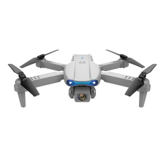 E99 Max 2.4G WiFi Foldable 4K HD Camera RC Drone Quadcopter Toy, Single Camera (Grey)