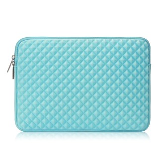 Diamond Texture Laptop Liner Bag, Size: 12-13 inch(Mint Green)