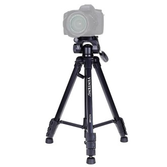 YUNTENG VCT-668 Aluminum Alloy Tripod Mount for 3 dimensional Damping Head