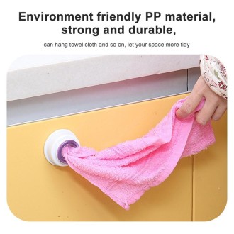 Self-Adhesive Hooks Towel