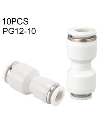 PG12-10 LAIZE 10pcs PG Reducing Straight Pneumatic Quick Fitting Connector