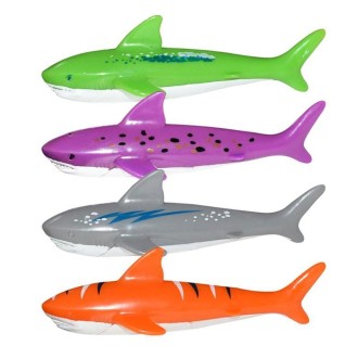 4PCS Sharks Diving Swimming Pool Toys Children Summer Water Toys