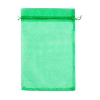 100pcs  Fruit Protection Bag Anti-insect and Anti-bird Net Bag 17 x 23cm(Dark Green)