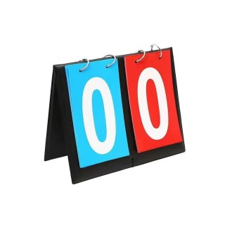 2 Digit Basketball Scoreboard Game Counting Flip Scoreboard Portable Marker