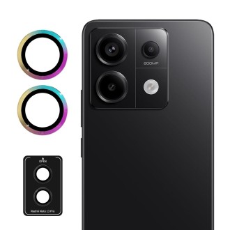 For Redmi Note 13 Pro 5G ENKAY Hat-Prince 9H Rear Camera Lens Aluminium Alloy Tempered Glass Film(Colorful)