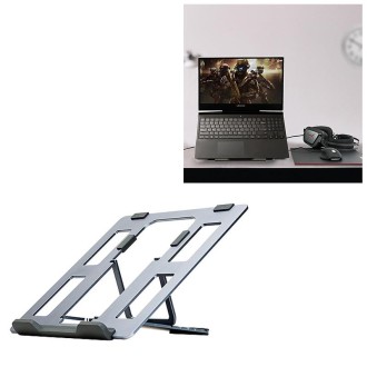 Lenovo Z2 LEGION Aluminum Alloy Laptop Cooling Bracket Heat Dissipation Holder for Y7000 / Y7000P / Y9000K(Grey)