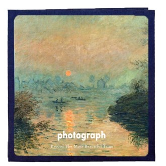 Art Retro DIY Pasted Film Photo Album Family Couple Commemorative Large-Capacity Album, Colour:18 inch On The Seine(40 White Car