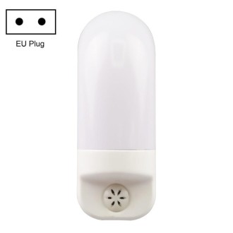 A88 Intelligent Light Sensing LED Bedside Lamp Corridor Aisle Night Light, Plug:EU Plug(Whiite)