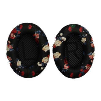 2 PCS Headset Sponge Cover For BOSE QC15 / QC3 / QC2 / QC25 / AE2 / AE2i(Print Color + Black LR)