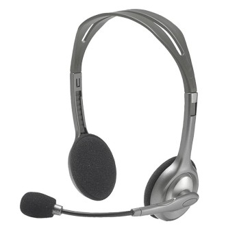 Logitech H110 Dual 3.5mm Audio Plugs Stereo Headset