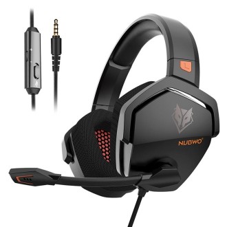 NUBWO N16 Gaming Wired Computer Headset, Cabel Length:1.6m