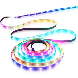 WS2812B 5050 SMD LED RGB Bare Board Rope Light, 30 LED/m, DC 5V, Length: 1m