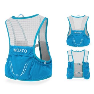 INOXTO Outdoor Cycling Off-Road Multifunctional Hydration Backpack, Size: Large(Blue)