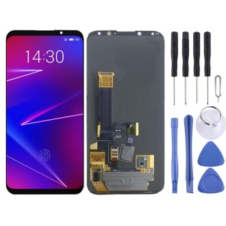 Original LCD Screen for Meizu 16th Plus with Digitizer Full Assembly(Black)