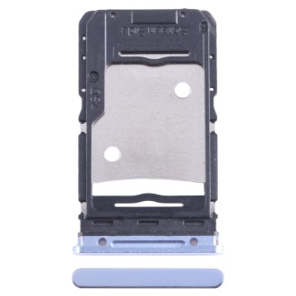 For Infinix Zero X Pro X6810 SIM Card Tray + SIM Card Tray + Micro SD Card Tray (Blue)