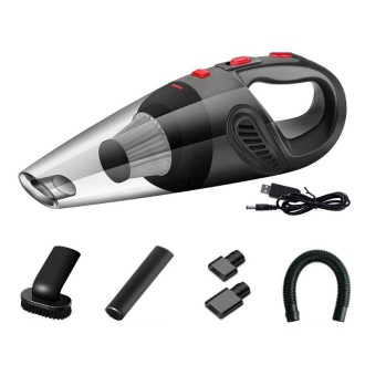 High-Power Small Handheld Car Vacuum Cleaner Paint Wireless Vacuum Cleaner with USB Cable