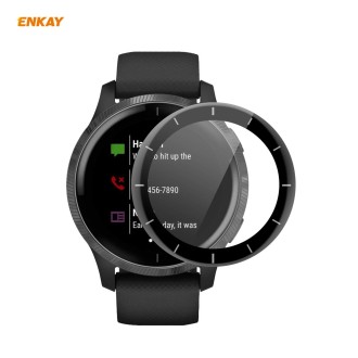 For Venu 2 / Vivoactive 4 45mm ENKAY Hat-Prince 3D Full Screen Soft PC Edge + PMMA HD Screen Protector Film