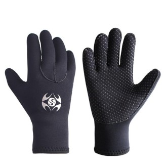SLINX 1127 3mm Neoprene Non-slip Wear-resistant Warm Diving Gloves, Size: XL