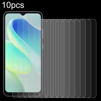 For Blackview Oscal Flat 1C 10pcs 0.26mm 9H 2.5D Tempered Glass Film