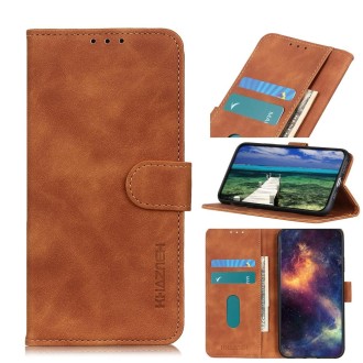 For Xiaomi 13 Ultra KHAZNEH Retro Texture Flip Leather Phone Case(Brown)