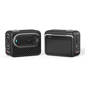For Insta360 GO 3 AMagisn Body Sticker Protective Film Action Camera Accessories, Style: Carbon Fiber