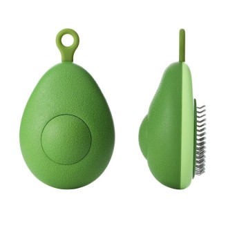 Cat Pet Fleece Needle Comb Cleaning Supplies(Avocado Green)