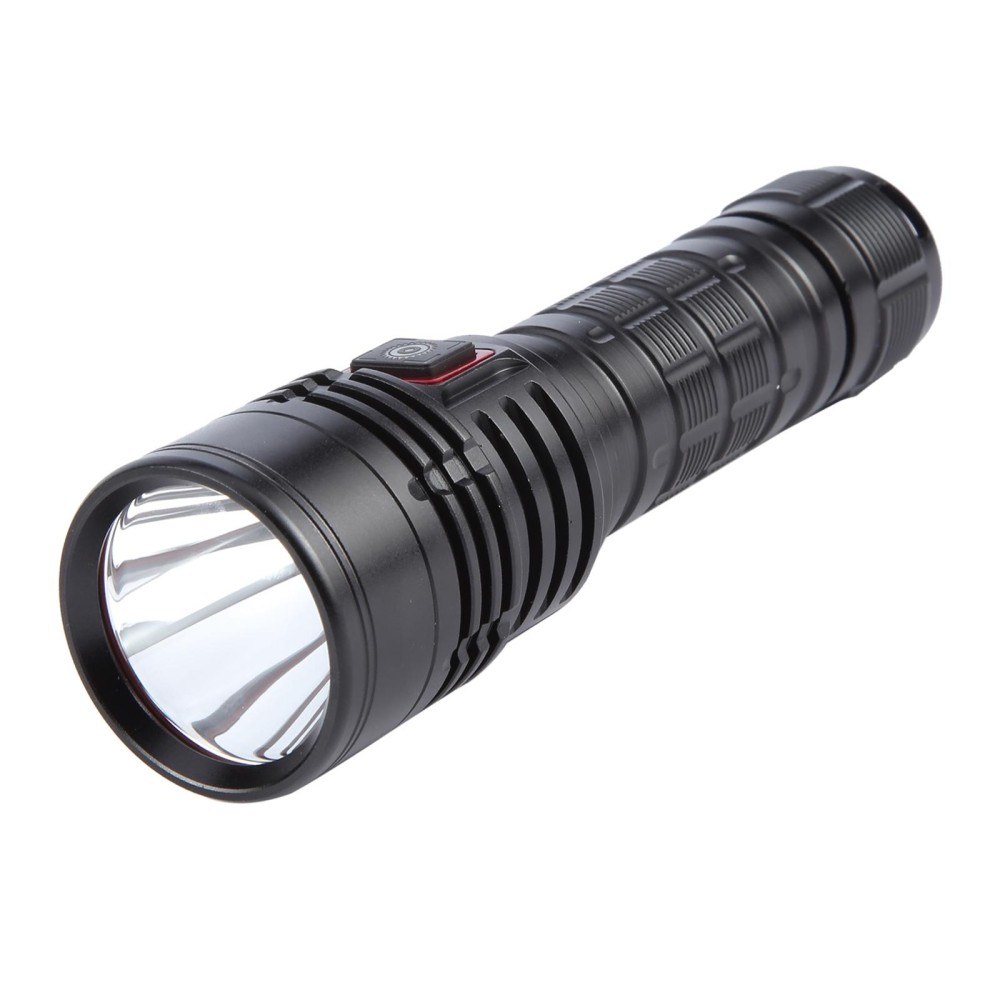 813 T40 1200LM USB Rechargeable LED Flashlight(Black)