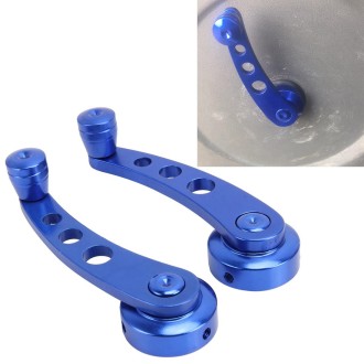 1 Pair Universal Car Wagon Door Window Crank Handle Winder  Manual Door Crank Handle Window Winders(Blue)