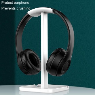 Desktop Headphone Holder Cell Phone Tablet Stand(Black)