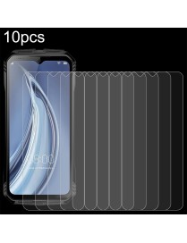 For Doogee S100 Pro 10 PCS 0.26mm 9H 2.5D Tempered Glass Film